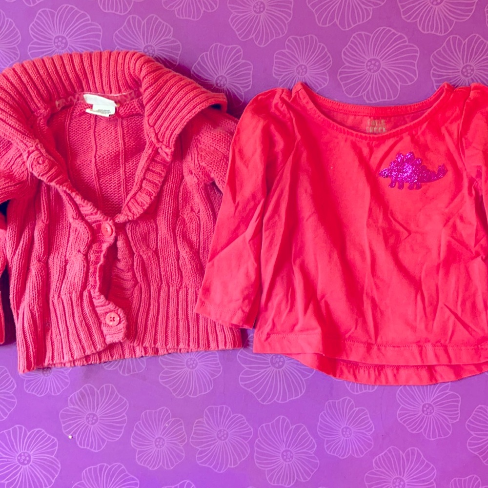 Toddler girl tops